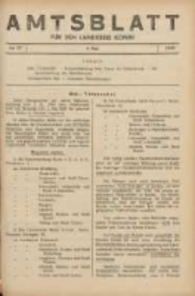 Amtsblatt für den Landkreis Konin 1940.05.04 Nr27