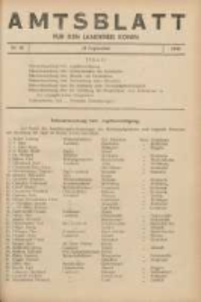 Amtsblatt für den Landkreis Konin 1940.09.13 Nr43