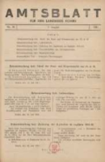 Amtsblatt für den Landkreis Konin 1941.08.01 Nr19