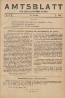 Amtsblatt für den Landkreis Konin 1941.10.25 Nr27