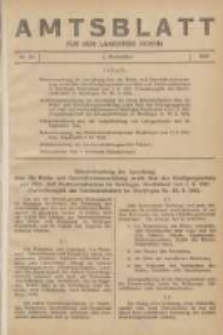 Amtsblatt für den Landkreis Konin 1941.11.01 Nr28