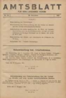 Amtsblatt für den Landkreis Konin 1941.11.29 Nr30