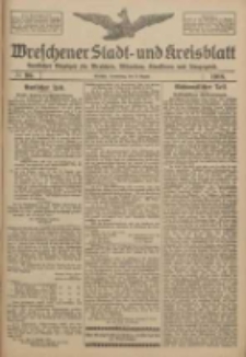 Wreschener Stadt und Kreisblatt: amtlicher Anzeiger f&uuml;r Wreschen, Miloslaw, Strzalkowo und Umgegend 1918.08.15 Nr96