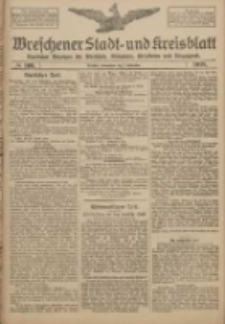 Wreschener Stadt und Kreisblatt: amtlicher Anzeiger f&uuml;r Wreschen, Miloslaw, Strzalkowo und Umgegend 1918.09.07 Nr106