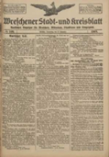 Wreschener Stadt und Kreisblatt: amtlicher Anzeiger f&uuml;r Wreschen, Miloslaw, Strzalkowo und Umgegend 1918.09.12 Nr108