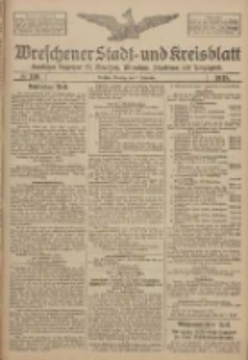 Wreschener Stadt und Kreisblatt: amtlicher Anzeiger für Wreschen, Miloslaw, Strzalkowo und Umgegend 1918.09.17 Nr110