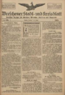 Wreschener Stadt und Kreisblatt: amtlicher Anzeiger f&uuml;r Wreschen, Miloslaw, Strzalkowo und Umgegend 1918.10.22 Nr125
