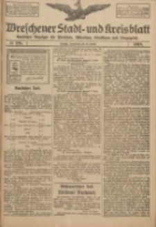 Wreschener Stadt und Kreisblatt: amtlicher Anzeiger f&uuml;r Wreschen, Miloslaw, Strzalkowo und Umgegend 1918.10.26 Nr128
