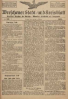 Wreschener Stadt und Kreisblatt: amtlicher Anzeiger f&uuml;r Wreschen, Miloslaw, Strzalkowo und Umgegend 1918.11.14 Nr137
