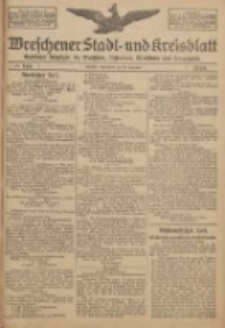 Wreschener Stadt und Kreisblatt: amtlicher Anzeiger für Wreschen, Miloslaw, Strzalkowo und Umgegend 1918.11.30 Nr144