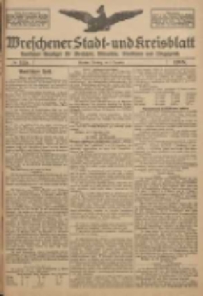 Wreschener Stadt und Kreisblatt: amtlicher Anzeiger f&uuml;r Wreschen, Miloslaw, Strzalkowo und Umgegend 1918.12.03 Nr145