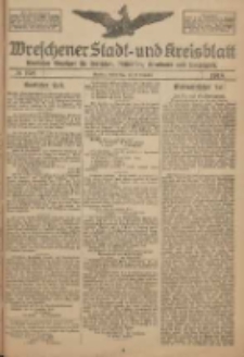 Wreschener Stadt und Kreisblatt: amtlicher Anzeiger für Wreschen, Miloslaw, Strzalkowo und Umgegend 1918.12.19 Nr152