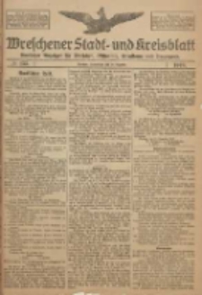 Wreschener Stadt und Kreisblatt: amtlicher Anzeiger f&uuml;r Wreschen, Miloslaw, Strzalkowo und Umgegend 1918.12.28 Nr155