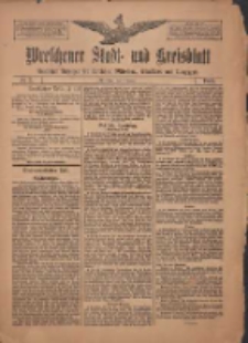 Wreschener Stadt und Kreisblatt: amtlicher Anzeiger für Wreschen, Miloslaw, Strzalkowo und Umgegend 1909.01.07 Nr3