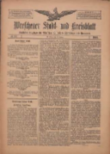 Wreschener Stadt und Kreisblatt: amtlicher Anzeiger f&uuml;r Wreschen, Miloslaw, Strzalkowo und Umgegend 1909.01.23 Nr10