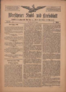 Wreschener Stadt und Kreisblatt: amtlicher Anzeiger für Wreschen, Miloslaw, Strzalkowo und Umgegend 1909.01.23 Nr10