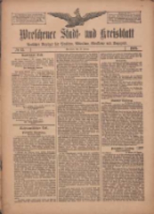 Wreschener Stadt und Kreisblatt: amtlicher Anzeiger für Wreschen, Miloslaw, Strzalkowo und Umgegend 1909.01.30 Nr13