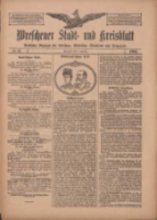 Wreschener Stadt und Kreisblatt: amtlicher Anzeiger für Wreschen, Miloslaw, Strzalkowo und Umgegend 1909.02.09 Nr17