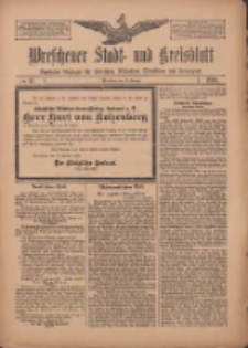 Wreschener Stadt und Kreisblatt: amtlicher Anzeiger für Wreschen, Miloslaw, Strzalkowo und Umgegend 1909.02.13 Nr19