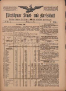 Wreschener Stadt und Kreisblatt: amtlicher Anzeiger f&uuml;r Wreschen, Miloslaw, Strzalkowo und Umgegend 1909.03.04 Nr27