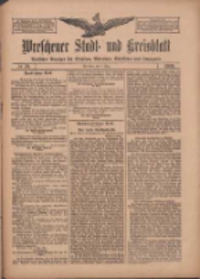 Wreschener Stadt und Kreisblatt: amtlicher Anzeiger f&uuml;r Wreschen, Miloslaw, Strzalkowo und Umgegend 1909.03.09 Nr29