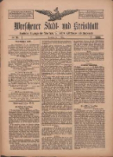 Wreschener Stadt und Kreisblatt: amtlicher Anzeiger f&uuml;r Wreschen, Miloslaw, Strzalkowo und Umgegend 1909.03.11 Nr30