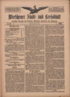 Wreschener Stadt und Kreisblatt: amtlicher Anzeiger für Wreschen, Miloslaw, Strzalkowo und Umgegend 1909.03.23 Nr35