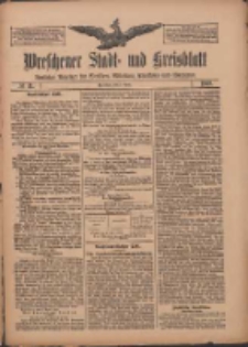Wreschener Stadt und Kreisblatt: amtlicher Anzeiger f&uuml;r Wreschen, Miloslaw, Strzalkowo und Umgegend 1909.04.06 Nr41