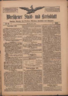 Wreschener Stadt und Kreisblatt: amtlicher Anzeiger für Wreschen, Miloslaw, Strzalkowo und Umgegend 1909.04.06 Nr41