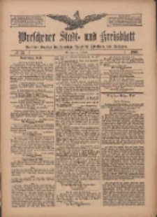 Wreschener Stadt und Kreisblatt: amtlicher Anzeiger f&uuml;r Wreschen, Miloslaw, Strzalkowo und Umgegend 1909.04.10 Nr43