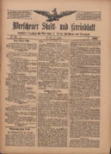 Wreschener Stadt und Kreisblatt: amtlicher Anzeiger f&uuml;r Wreschen, Miloslaw, Strzalkowo und Umgegend 1909.04.15 Nr44