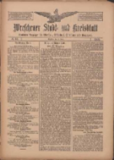Wreschener Stadt und Kreisblatt: amtlicher Anzeiger für Wreschen, Miloslaw, Strzalkowo und Umgegend 1909.04.20 Nr46