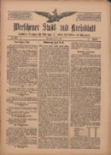 Wreschener Stadt und Kreisblatt: amtlicher Anzeiger f&uuml;r Wreschen, Miloslaw, Strzalkowo und Umgegend 1909.04.27 Nr49