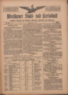 Wreschener Stadt und Kreisblatt: amtlicher Anzeiger für Wreschen, Miloslaw, Strzalkowo und Umgegend 1909.05.04 Nr52