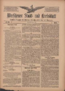 Wreschener Stadt und Kreisblatt: amtlicher Anzeiger für Wreschen, Miloslaw, Strzalkowo und Umgegend 1909.05.18 Nr58