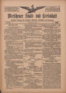 Wreschener Stadt und Kreisblatt: amtlicher Anzeiger für Wreschen, Miloslaw, Strzalkowo und Umgegend 1909.05.20 Nr59