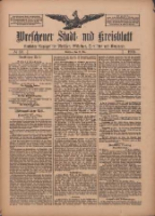 Wreschener Stadt und Kreisblatt: amtlicher Anzeiger f&uuml;r Wreschen, Miloslaw, Strzalkowo und Umgegend 1909.05.22 Nr60