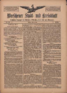 Wreschener Stadt und Kreisblatt: amtlicher Anzeiger für Wreschen, Miloslaw, Strzalkowo und Umgegend 1909.05.22 Nr60