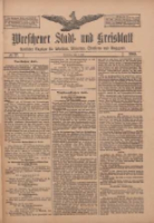 Wreschener Stadt und Kreisblatt: amtlicher Anzeiger f&uuml;r Wreschen, Miloslaw, Strzalkowo und Umgegend 1909.07.03 Nr77
