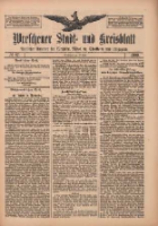 Wreschener Stadt und Kreisblatt: amtlicher Anzeiger f&uuml;r Wreschen, Miloslaw, Strzalkowo und Umgegend 1909.07.27 Nr87