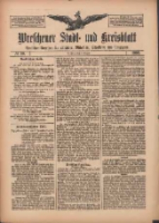 Wreschener Stadt und Kreisblatt: amtlicher Anzeiger für Wreschen, Miloslaw, Strzalkowo und Umgegend 1909.08.03 Nr90