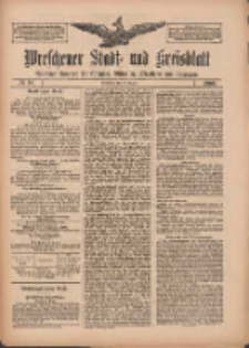 Wreschener Stadt und Kreisblatt: amtlicher Anzeiger für Wreschen, Miloslaw, Strzalkowo und Umgegend 1909.08.21 Nr98