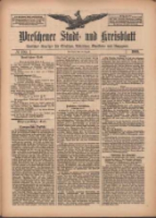 Wreschener Stadt und Kreisblatt: amtlicher Anzeiger f&uuml;r Wreschen, Miloslaw, Strzalkowo und Umgegend 1909.08.26 Nr100