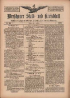Wreschener Stadt und Kreisblatt: amtlicher Anzeiger für Wreschen, Miloslaw, Strzalkowo und Umgegend 1909.09.02 Nr103