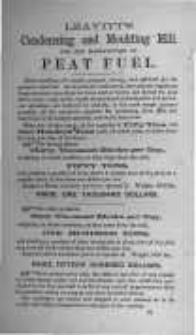 Facts about Peat as an article of Fuel ... To which is added, a chapter on the utilization of coal dust with peat ... Third edition ... enlarged