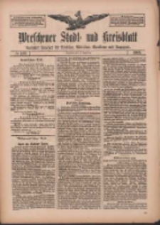 Wreschener Stadt und Kreisblatt: amtlicher Anzeiger f&uuml;r Wreschen, Miloslaw, Strzalkowo und Umgegend 1909.09.16 Nr109