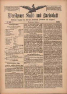 Wreschener Stadt und Kreisblatt: amtlicher Anzeiger für Wreschen, Miloslaw, Strzalkowo und Umgegend 1909.09.23 Nr112