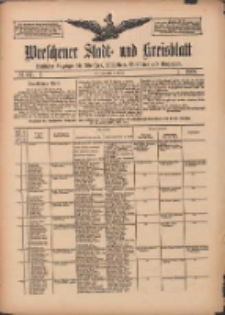 Wreschener Stadt und Kreisblatt: amtlicher Anzeiger f&uuml;r Wreschen, Miloslaw, Strzalkowo und Umgegend 1909.10.05 Nr117