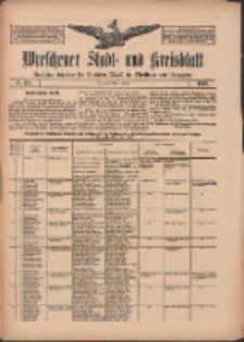 Wreschener Stadt und Kreisblatt: amtlicher Anzeiger f&uuml;r Wreschen, Miloslaw, Strzalkowo und Umgegend 1909.10.07 Nr118