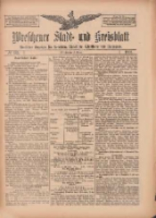 Wreschener Stadt und Kreisblatt: amtlicher Anzeiger für Wreschen, Miloslaw, Strzalkowo und Umgegend 1909.10.19 Nr123